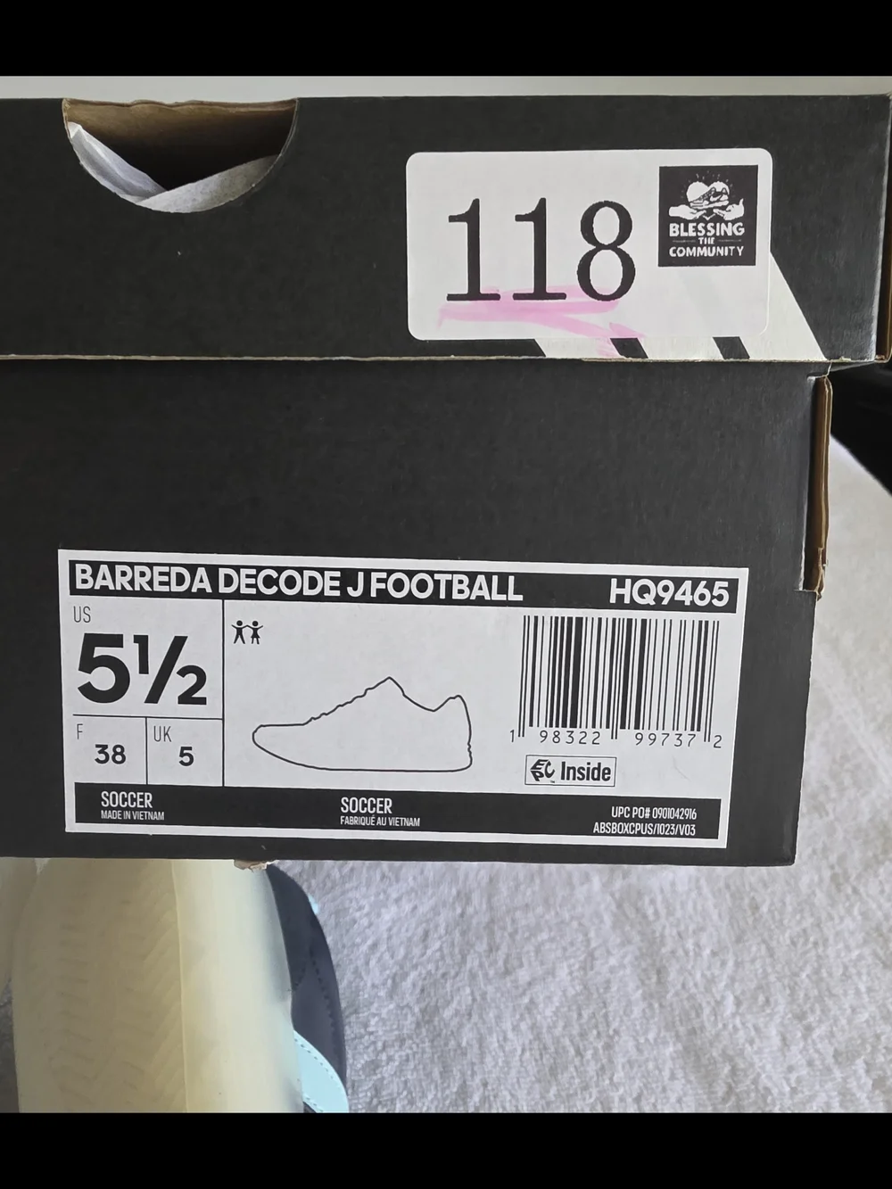 NWT Adidas Barreda Decode 